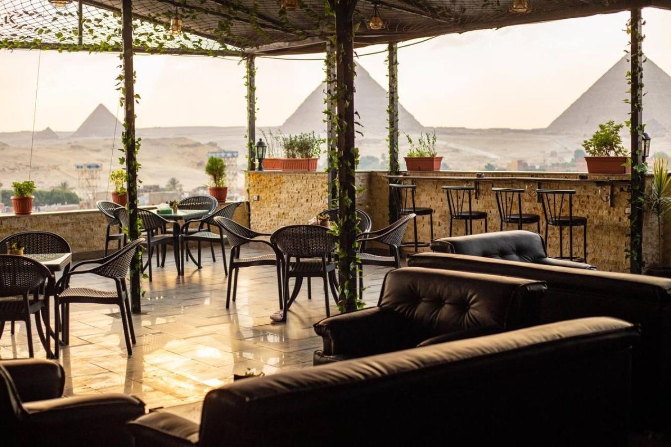 King Khafren View Inn Kafret el-Gabal Zewnętrze zdjęcie