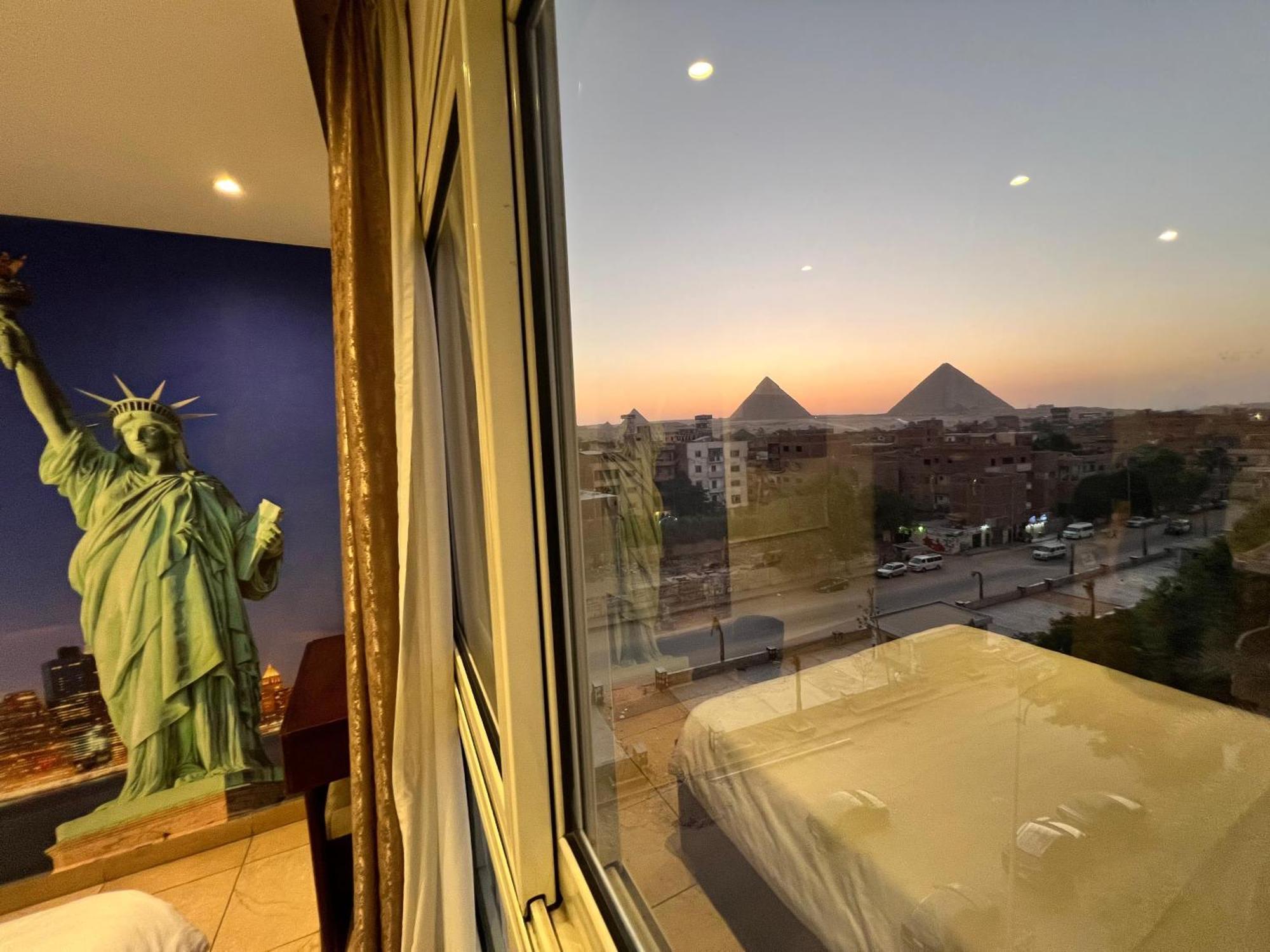 King Khafren View Inn Kafret el-Gabal Zewnętrze zdjęcie