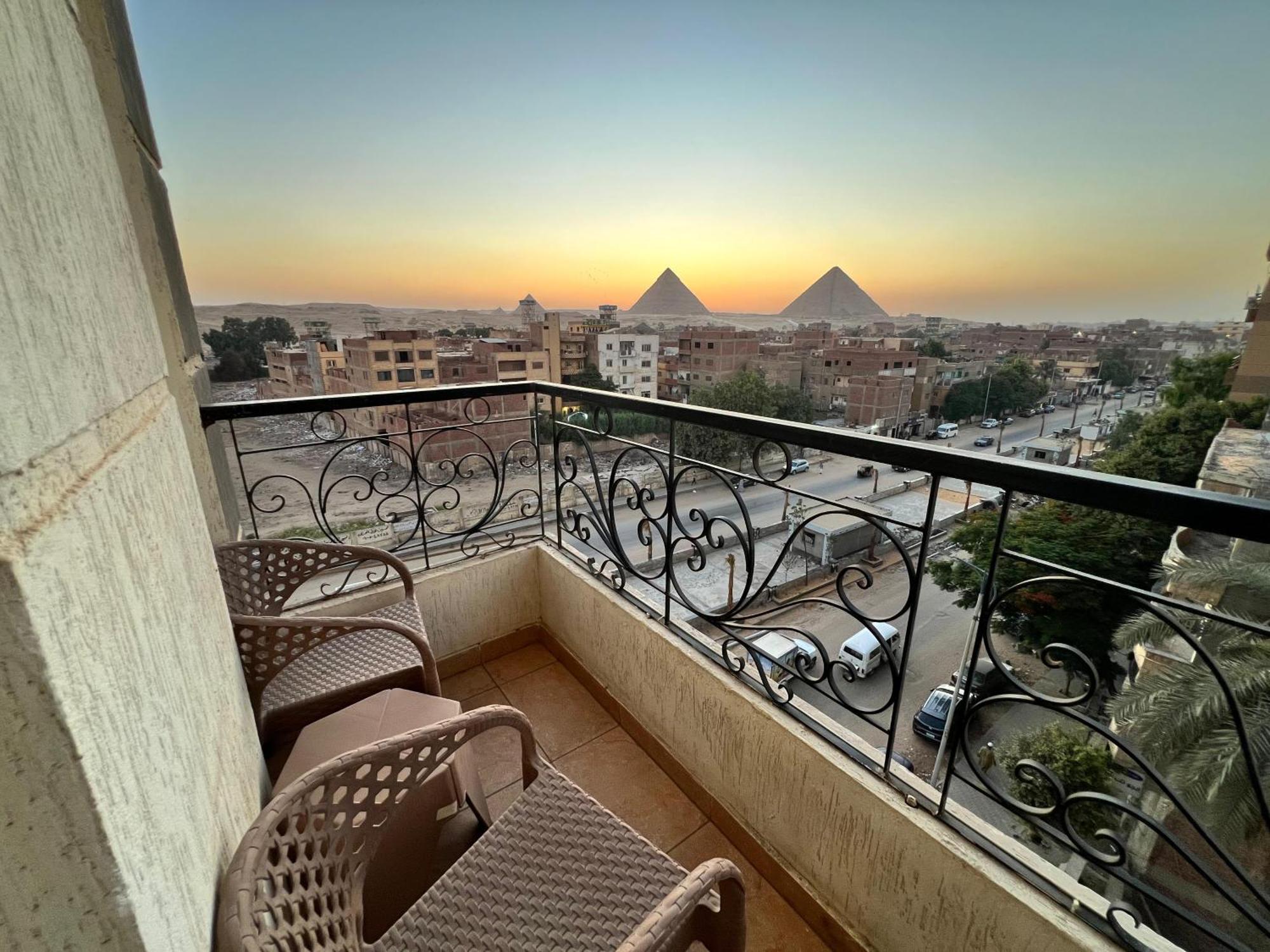 King Khafren View Inn Kafret el-Gabal Zewnętrze zdjęcie